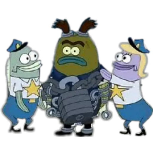 BobEsponja OficialesDe Policía 