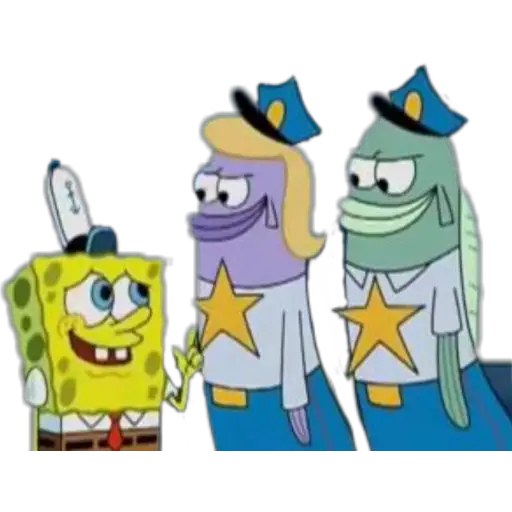 BobEsponja OficialesDe Policía 