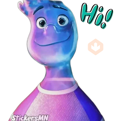 Pixar Elemental sticker 15