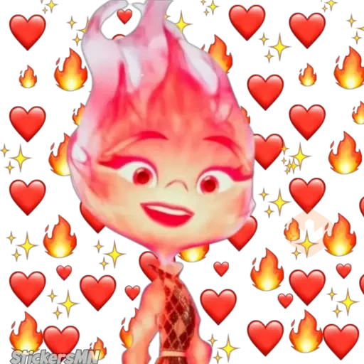 Pixar Elemental sticker 22