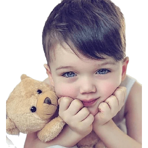 Niños tiernos 
