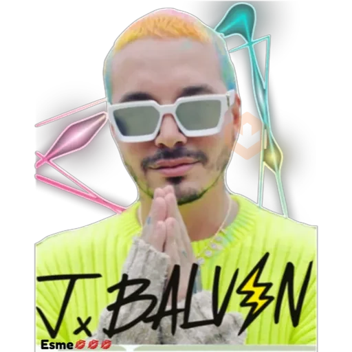 J Balvin COLORES 🏳️‍🌈🌈 sticker 22