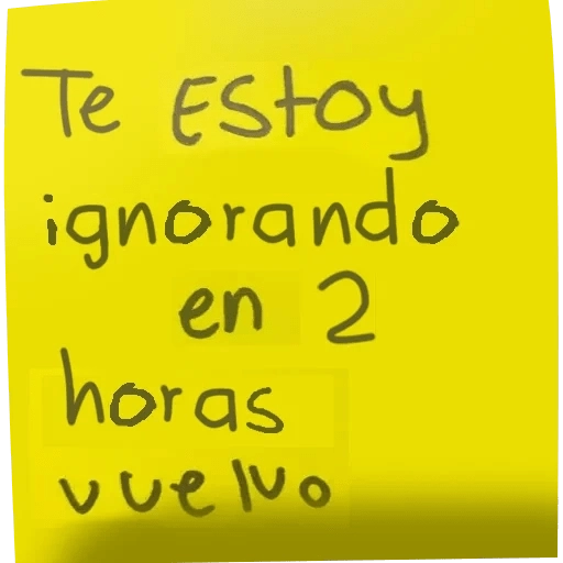 Estoy ... notitas 📝💛
