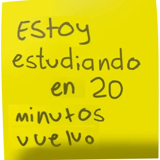 Estoy ... notitas 📝💛
