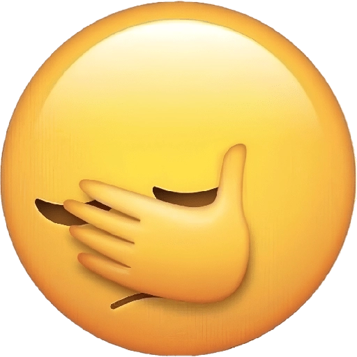 emoji amargado
