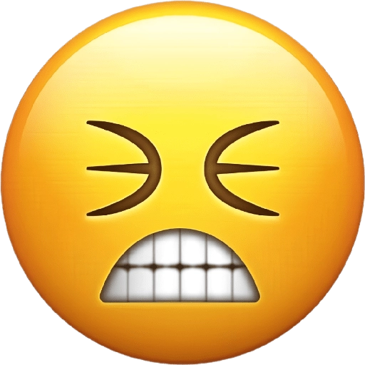 emoji amargado
