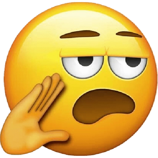 emoji amargado
