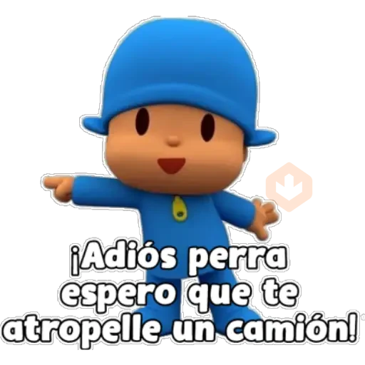 Gerar Stickers - POCOYO 3 sticker 13