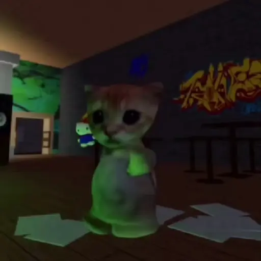 🐱 Gato Roblox 💫baile 😹💫 
