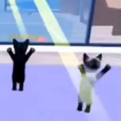 🐱 Gato Roblox 💫baile 😹💫 
