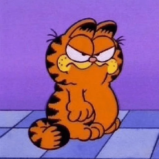Garfield y sus caras🧡🐱✨ 
