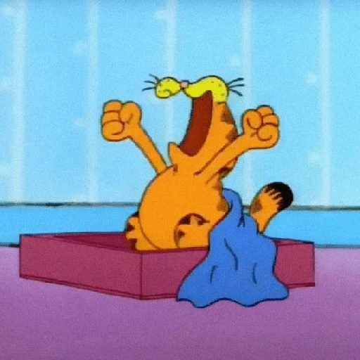 Garfield y sus caras🧡🐱✨ 
