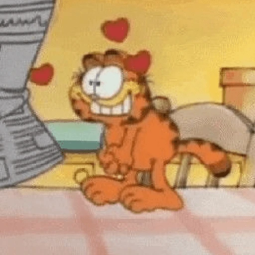 Garfield y sus caras🧡🐱✨ 
