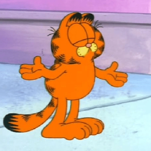 Garfield y sus caras🧡🐱✨ 
