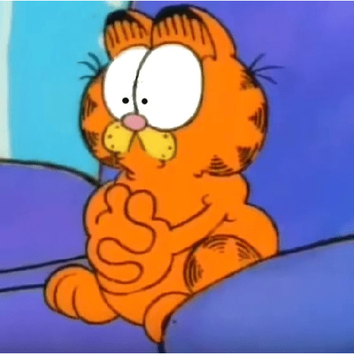Garfield y sus caras🧡🐱✨ 
