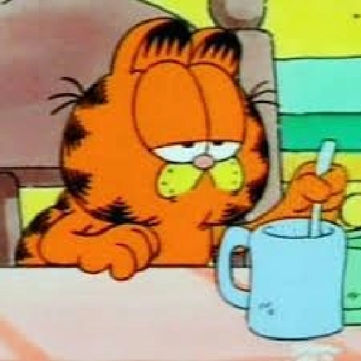 Garfield y sus caras🧡🐱✨ 
 preview