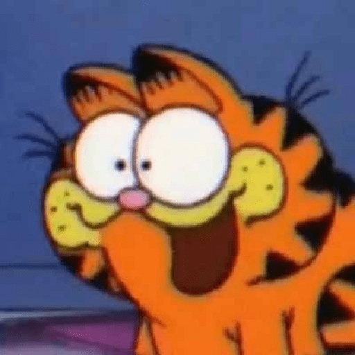 Garfield y sus caras🧡🐱✨ 
