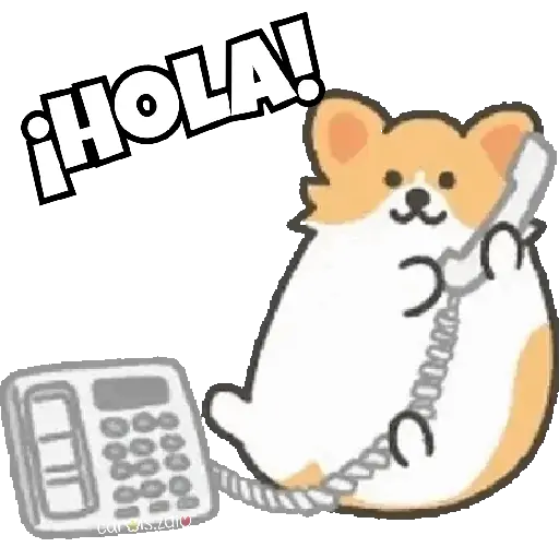 Trabajo Corgi Cute Kawaii 🐶 
 preview