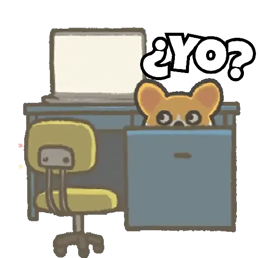 Trabajo Corgi Cute Kawaii 🐶 
