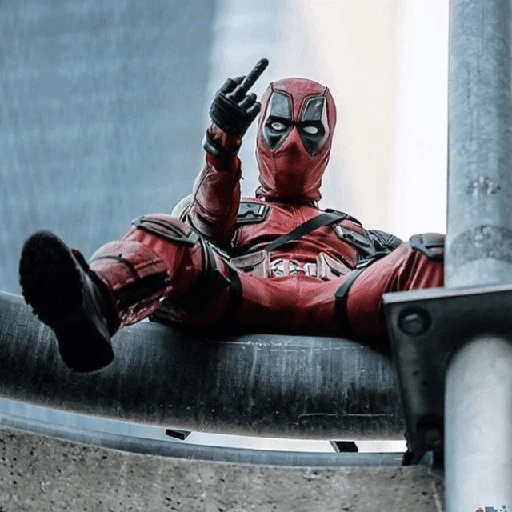 Deadpool mood 😎 

