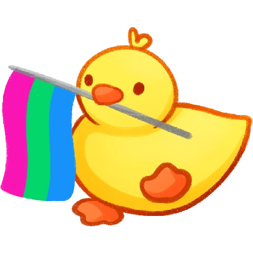 patitos pride 🏳️‍🌈 
