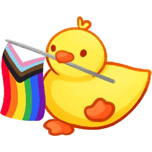 patitos pride 🏳️‍🌈 
