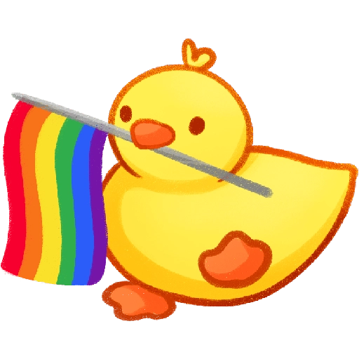patitos pride 🏳️‍🌈 
