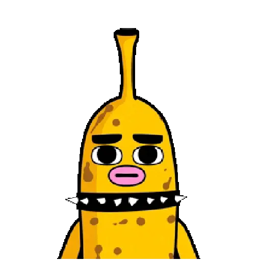 Banana animada 🍌👀 
