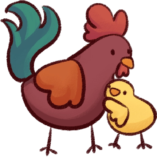 familia de pollitos 
