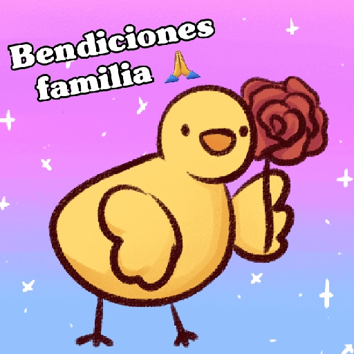 familia de pollitos 
