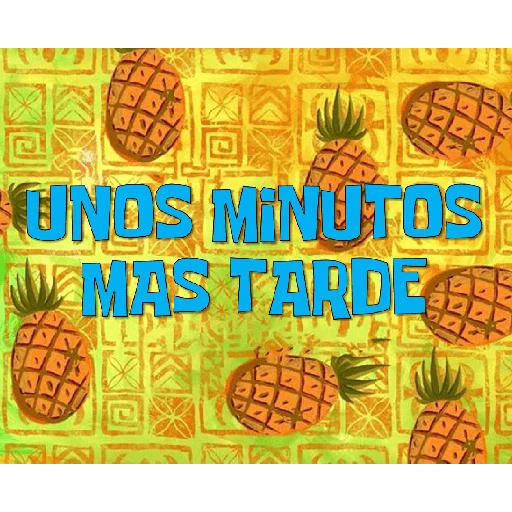 Bob Esponja Tiempo 🤪🕝⏰📅🗓️ 
