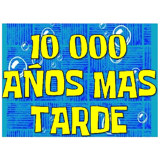 Bob Esponja Tiempo 🤪🕝⏰📅🗓️ 
 preview
