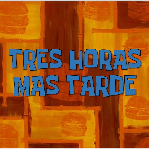 Bob Esponja Tiempo 🤪🕝⏰📅🗓️ 
