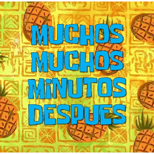 Bob Esponja Tiempo 🤪🕝⏰📅🗓️ 
