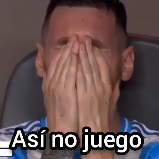 😕Messi llorando😭 memes 😕 
