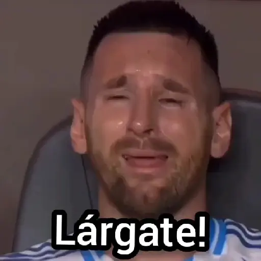 😕Messi llorando😭 memes 😕 
