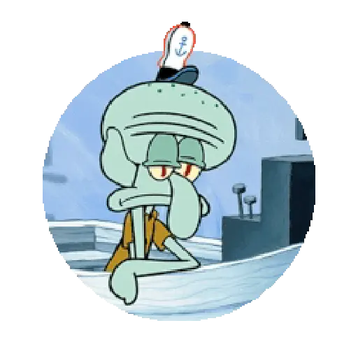 Calamardo 🦑😜 
