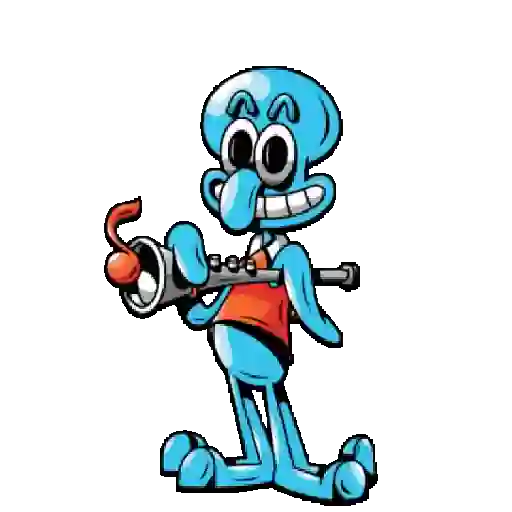 Calamardo 🦑😜 
