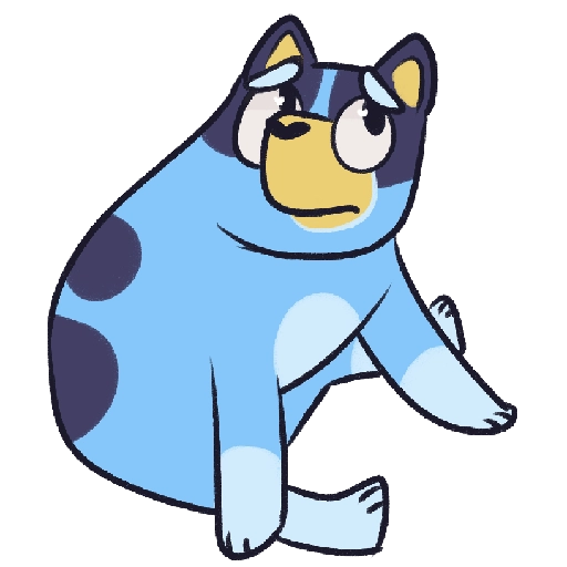 bluey memes 
