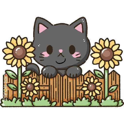 Flores amarillas michi cute🌼🌻 
