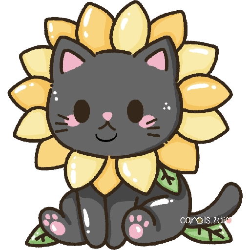 Flores amarillas michi cute🌼🌻 
