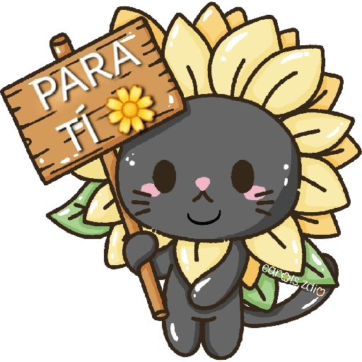 Flores amarillas michi cute🌼🌻 
