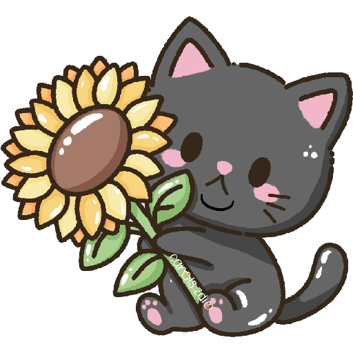 Flores amarillas michi cute🌼🌻 
