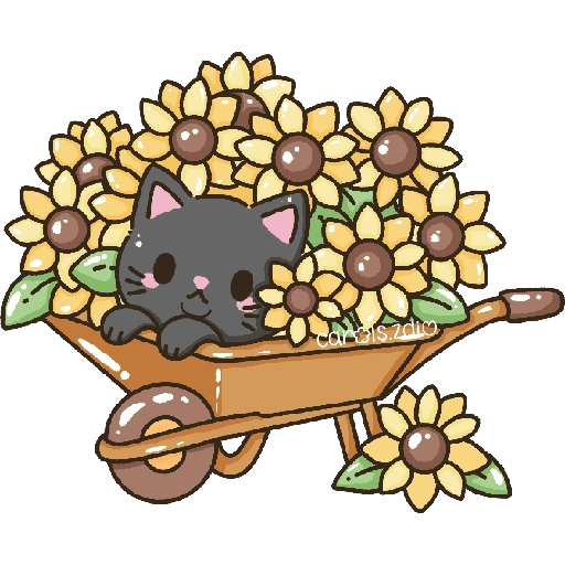Flores amarillas michi cute🌼🌻 
