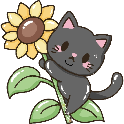 Flores amarillas michi cute🌼🌻 

