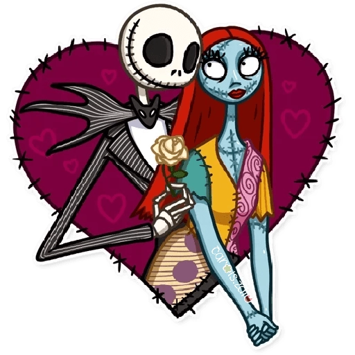 HALLOWEEN 🎃💀 JACK &amp; SALLY 
