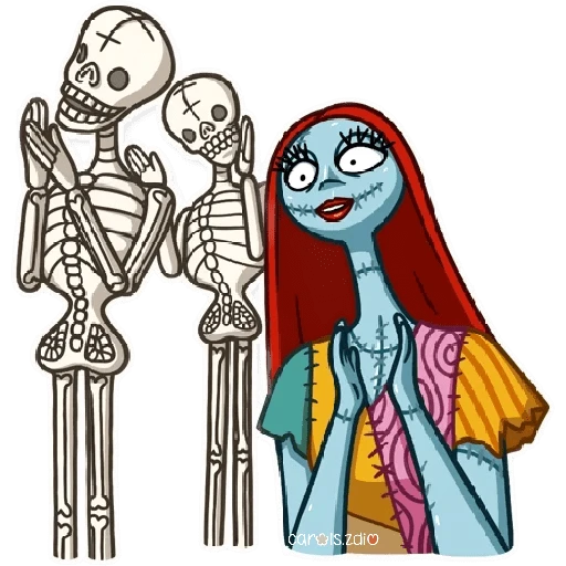 HALLOWEEN 🎃💀 JACK &amp; SALLY 
