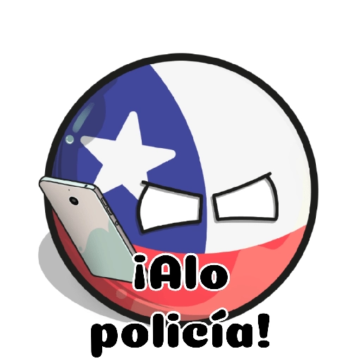 Countryballs Chile 2 
