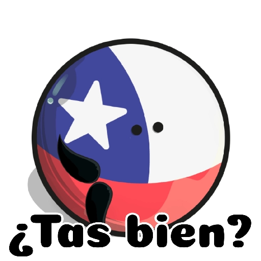 Countryballs Chile 2 
