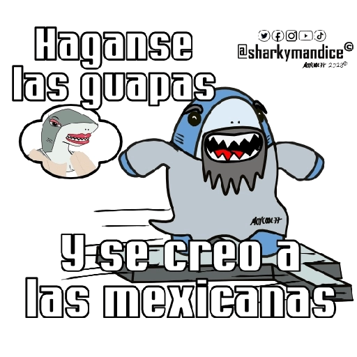 Amor en México 🇲🇽 🦈 😁😍 
